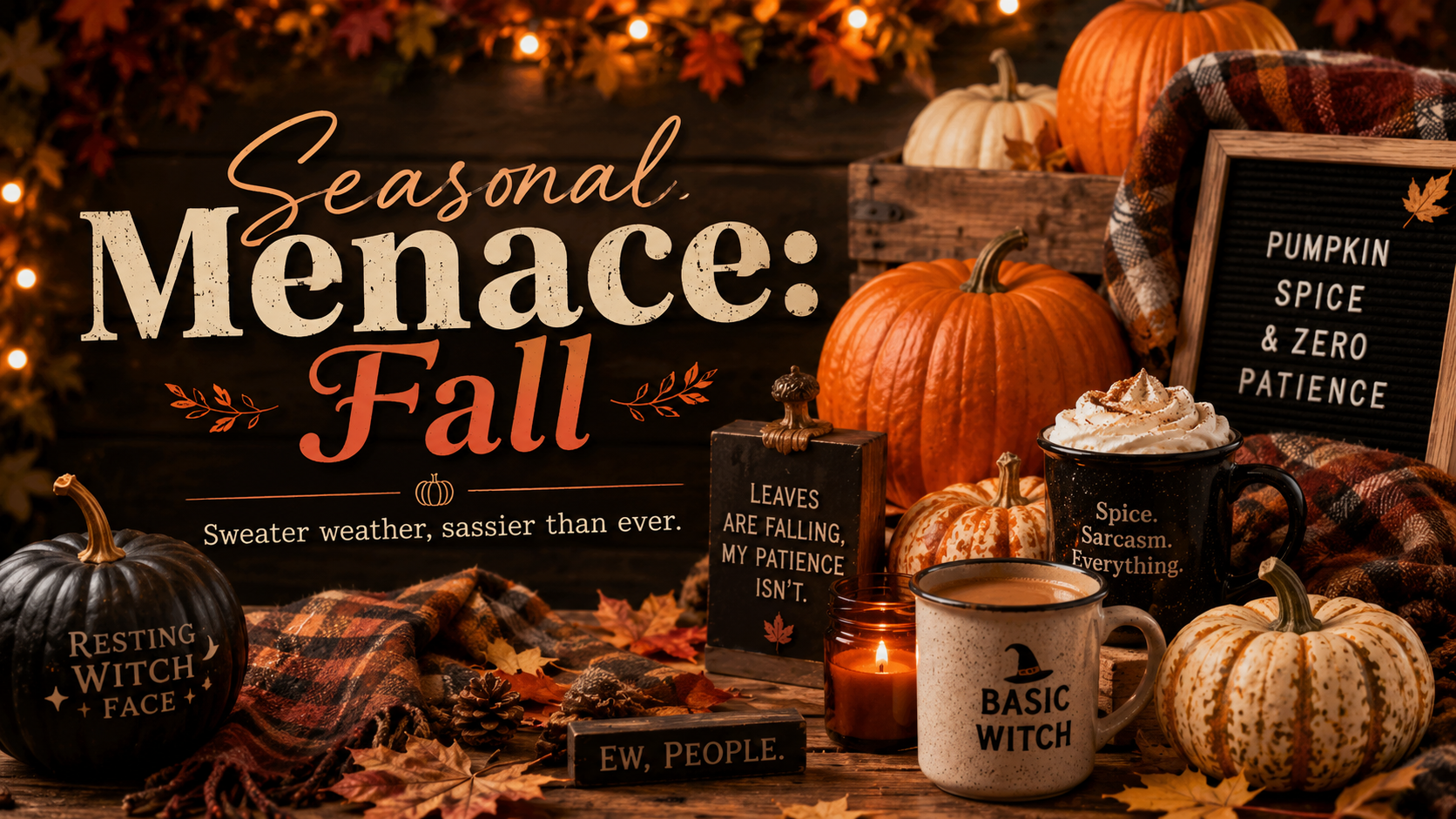 Seasonal Menace: Fall