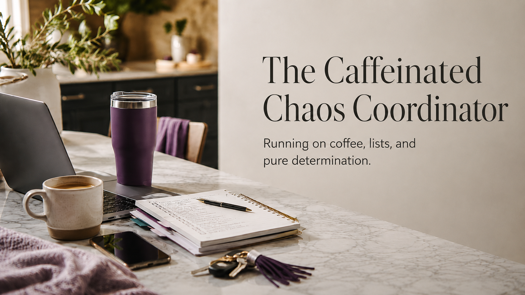 The Caffeinated Chaos Coordinator