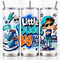 Little Dude, Big 'Tude 15 oz Kids Tumbler