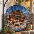 Cozy Cocoa & Christmas Cheer — 8" Double Sided Wind Spinner