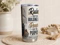 Rules Keep the Building Safe. People Keep the Purpose. — 20oz Skinny Tumbler