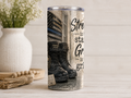 Strength in Stance. Grace in the Grind. — 20oz Skinny Tumbler
