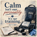Calm Isn't Our Personality. It's Our Training. — Coaster