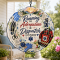 Running on Adrenaline & Dispatch Tones — 8" Double Sided Wind Spinner