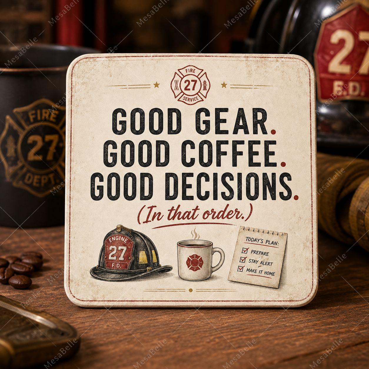 Good Gear. Good Coffee. Good Decisions. — Coaster