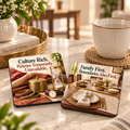 The Culture Rich, Boundaries Firm Duo - Set of 2 Ceramic Coasters