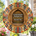 Ancestral Strength, Modern-Day Patience — 8-Inch Wind Spinner