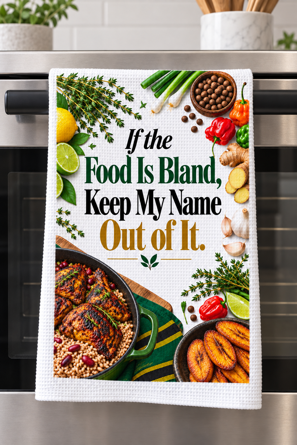 Flavor Required, Name Protected — 16 × 24-Inch Kitchen Towel