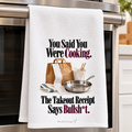 Winter Baking Forecast — 16x24 Waffle Weave Microfiber Kitchen Towel