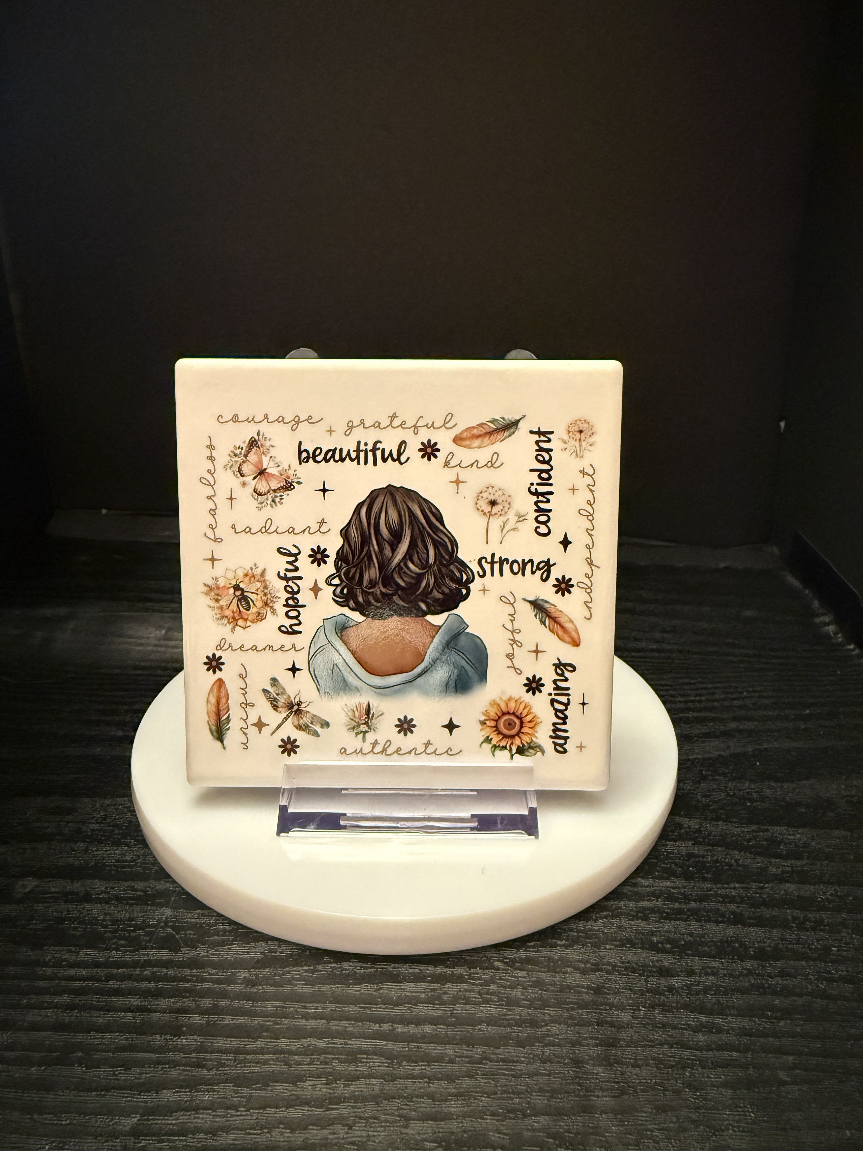 She Is — Inspirational Woman  - Coaster