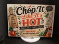 11"x7.87" Textured Glass Cutting Board: Chop It Like It's Hot