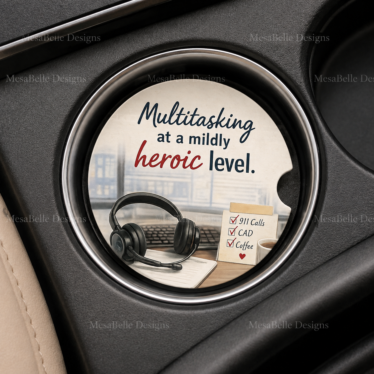 Multitasking at a Mildly Heroic Level — Car Coaster