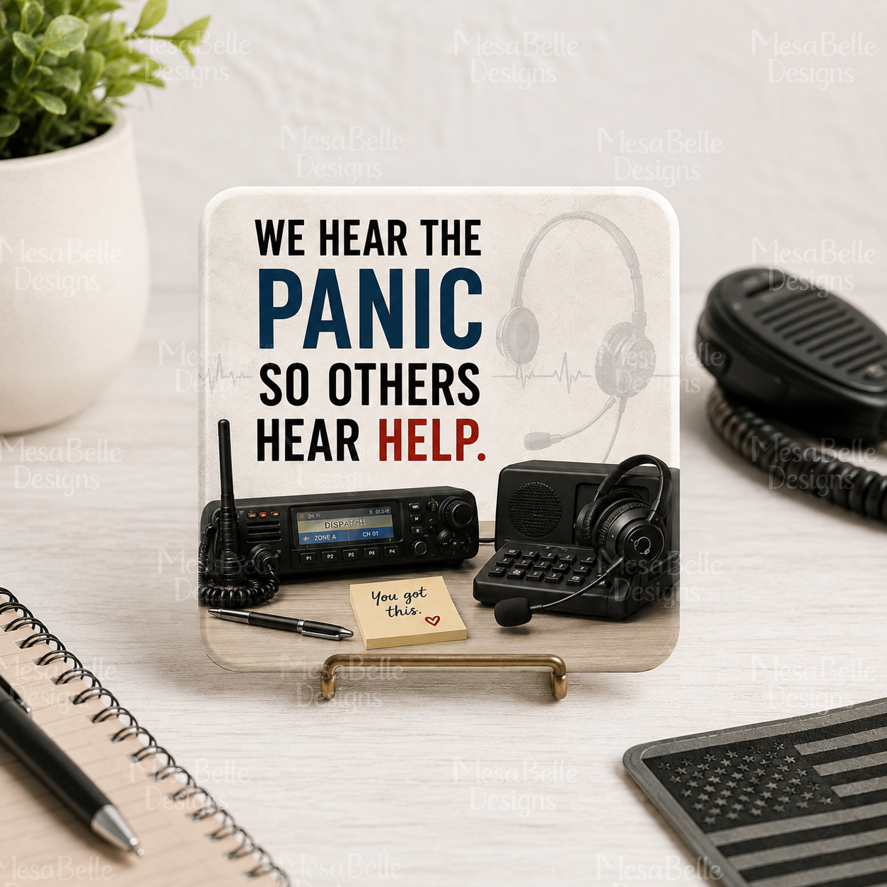 We Hear the Panic So Others Hear Help — Coaster