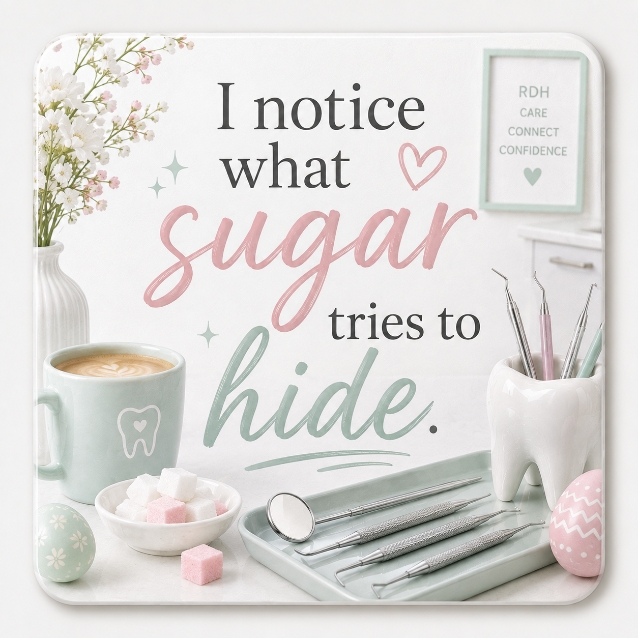 I Notice What Sugar Tries to Hide — Coaster