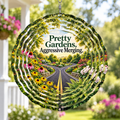 Bloom Softly, Merge Aggressively — 8-Inch Wind Spinner