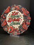 Let Your Spirit Soar - 8" Double Sided Wind Spinner