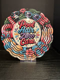 Pool Hair. Zero Care. - 8" Double Sided Wind Spinner