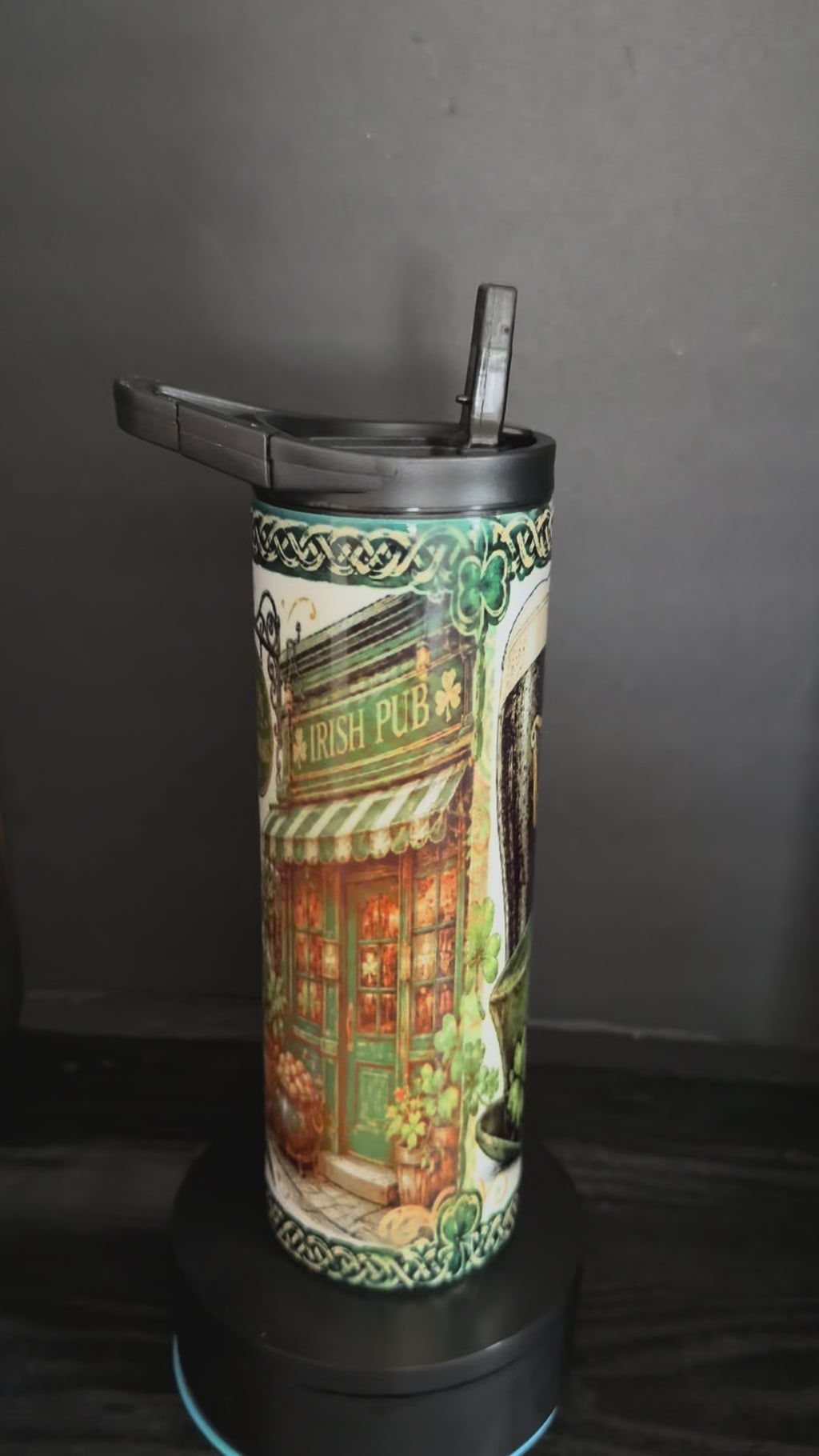 Zero Luck, Full Sass - 20oz Skinny Tumbler
