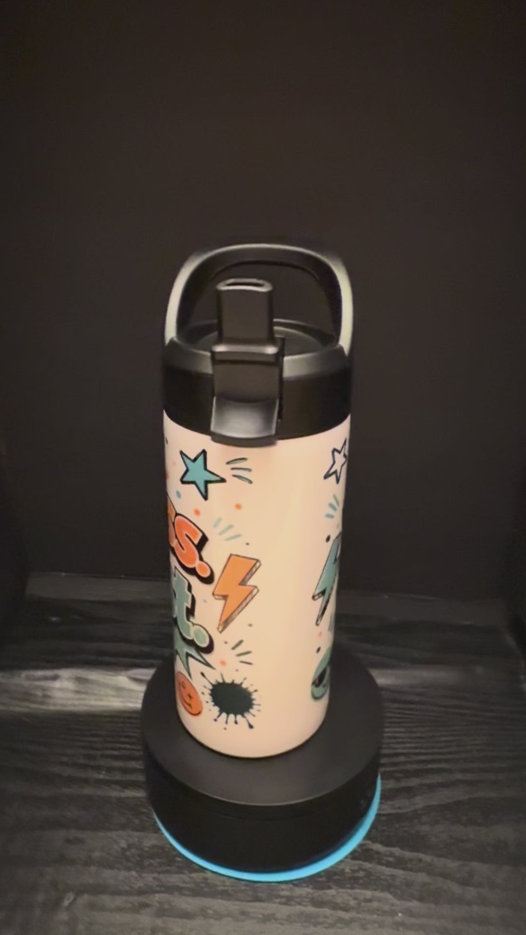 Tiny Sass. Full Blast. 15oz Kids Tumbler