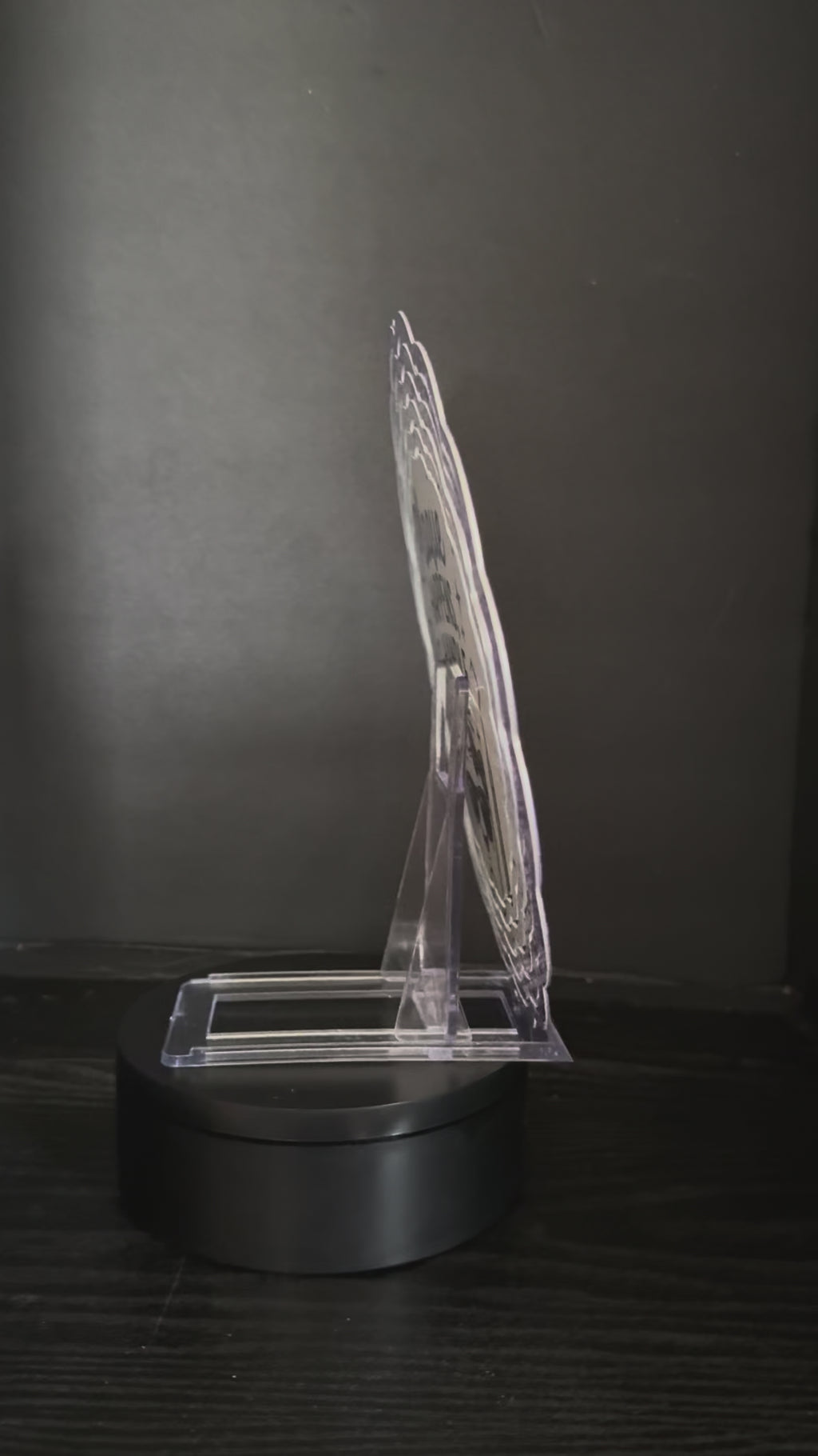 Plaque Happens. I Handle It - 8" Double Sided Wind Spinner