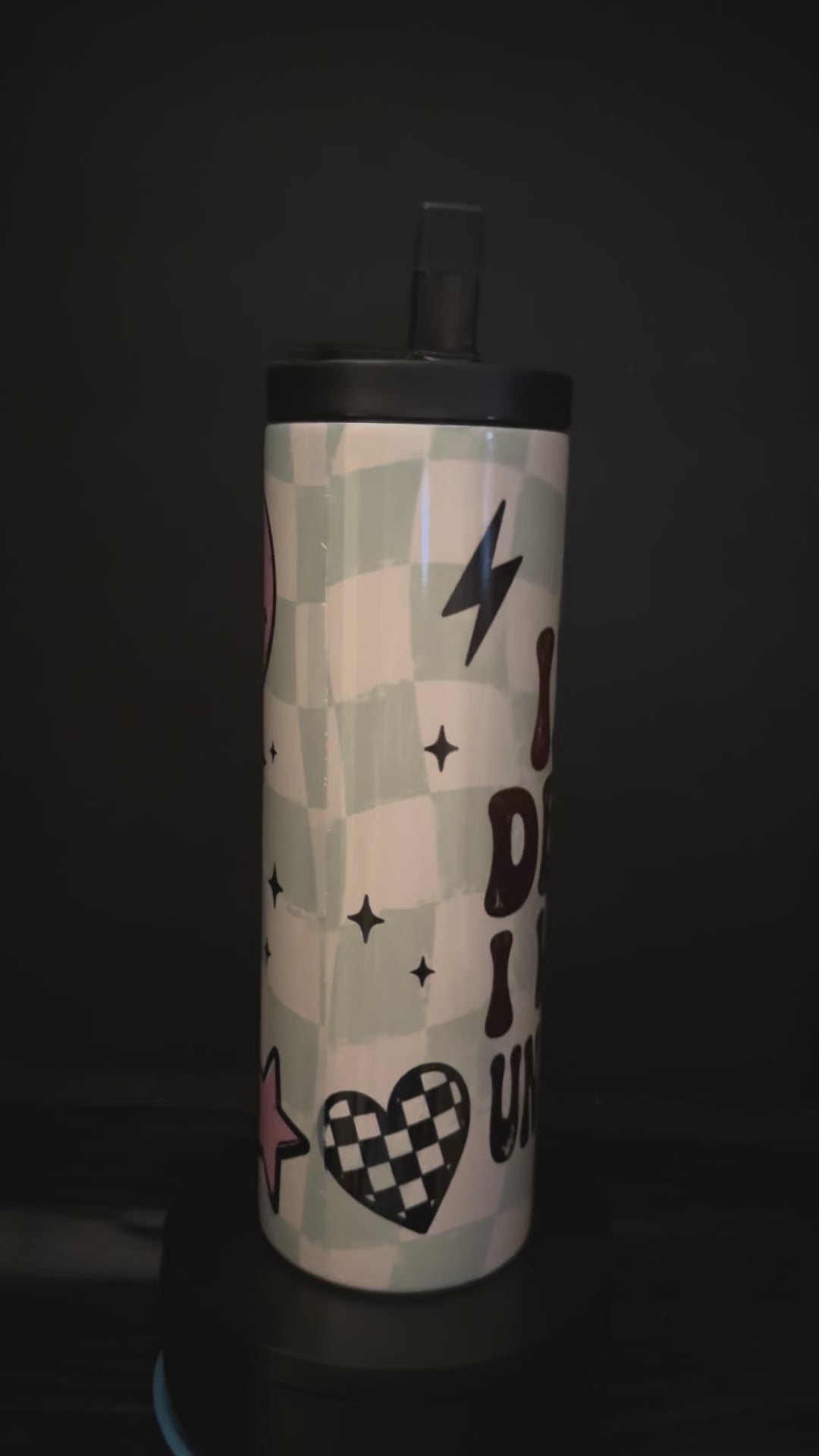 In My Defense, I Was Left Unsupervised 20oz Skinny Tumbler