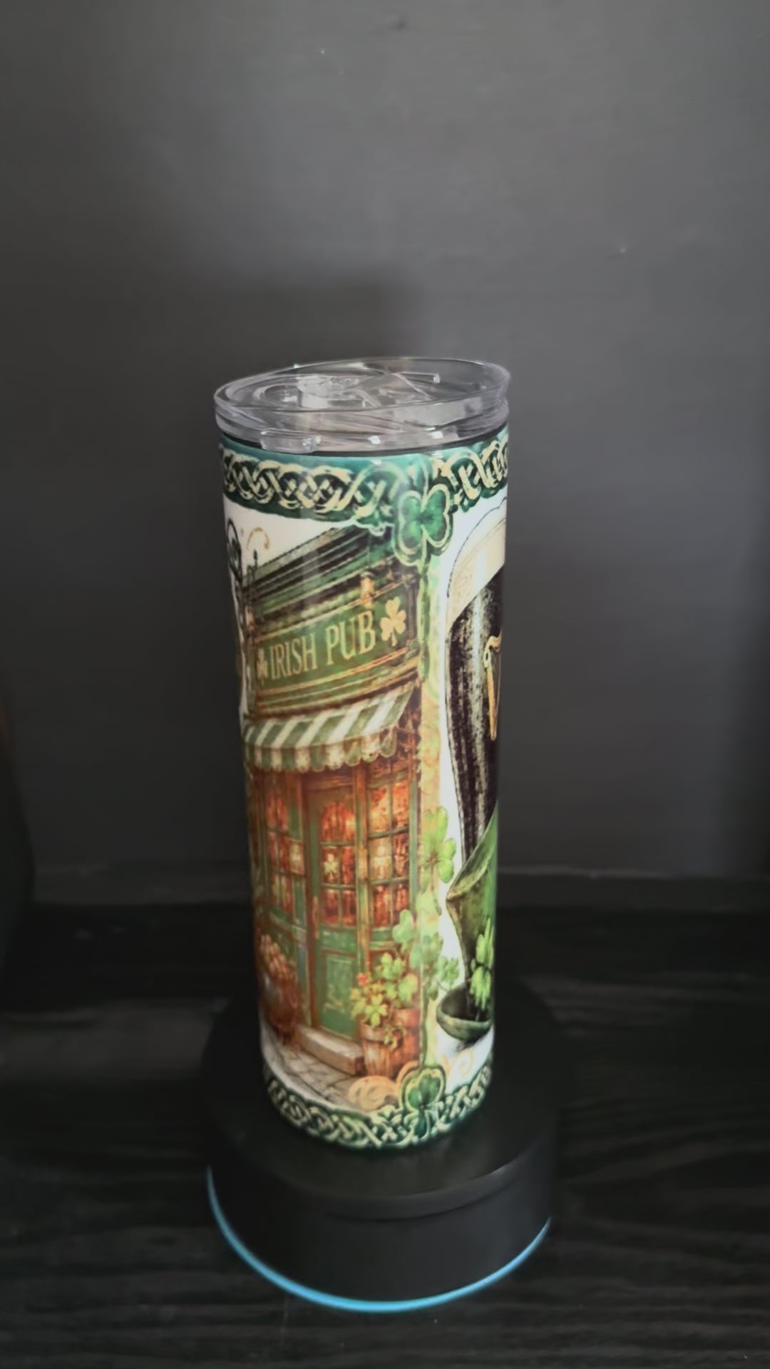 Zero Luck, Full Sass - 20oz Skinny Tumbler