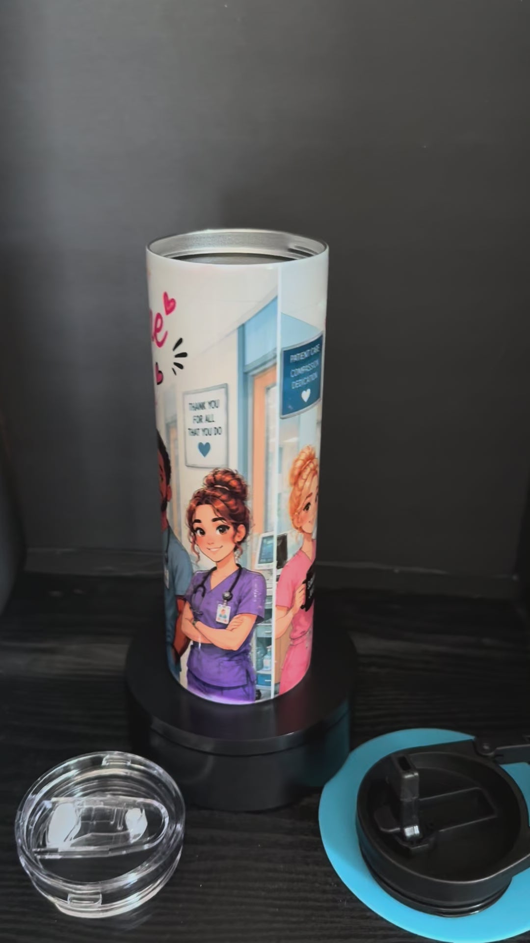 I Don't Rise & Shine. I Caffinate and Hope for the Best - 20oz Skinny Tumbler