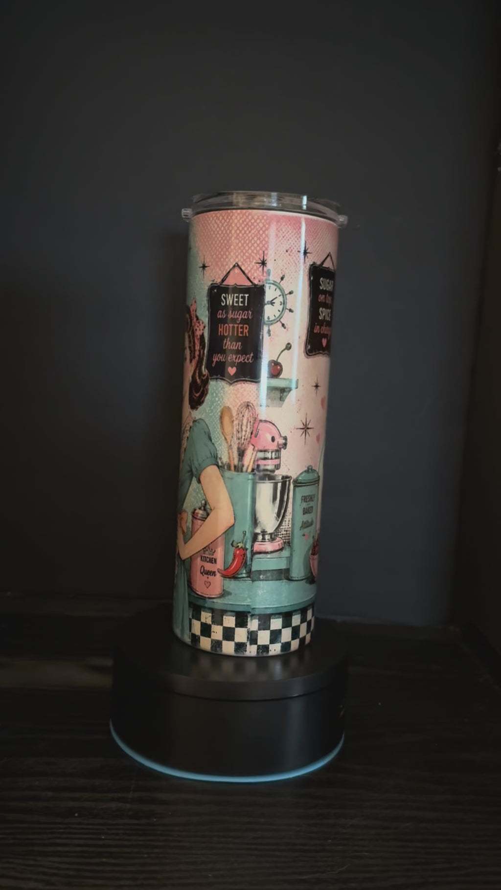 Looking Sweet, Feeling Spicy 20oz Skinny Tumbler
