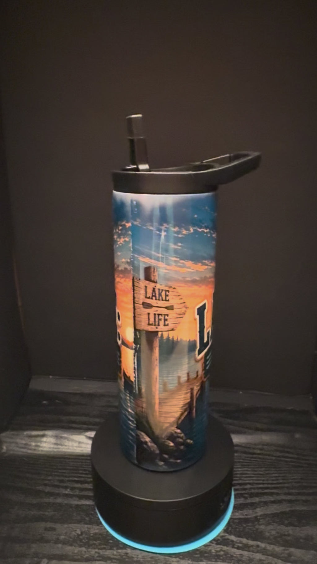 Lake Mode Activated 20oz Skinny Tumbler