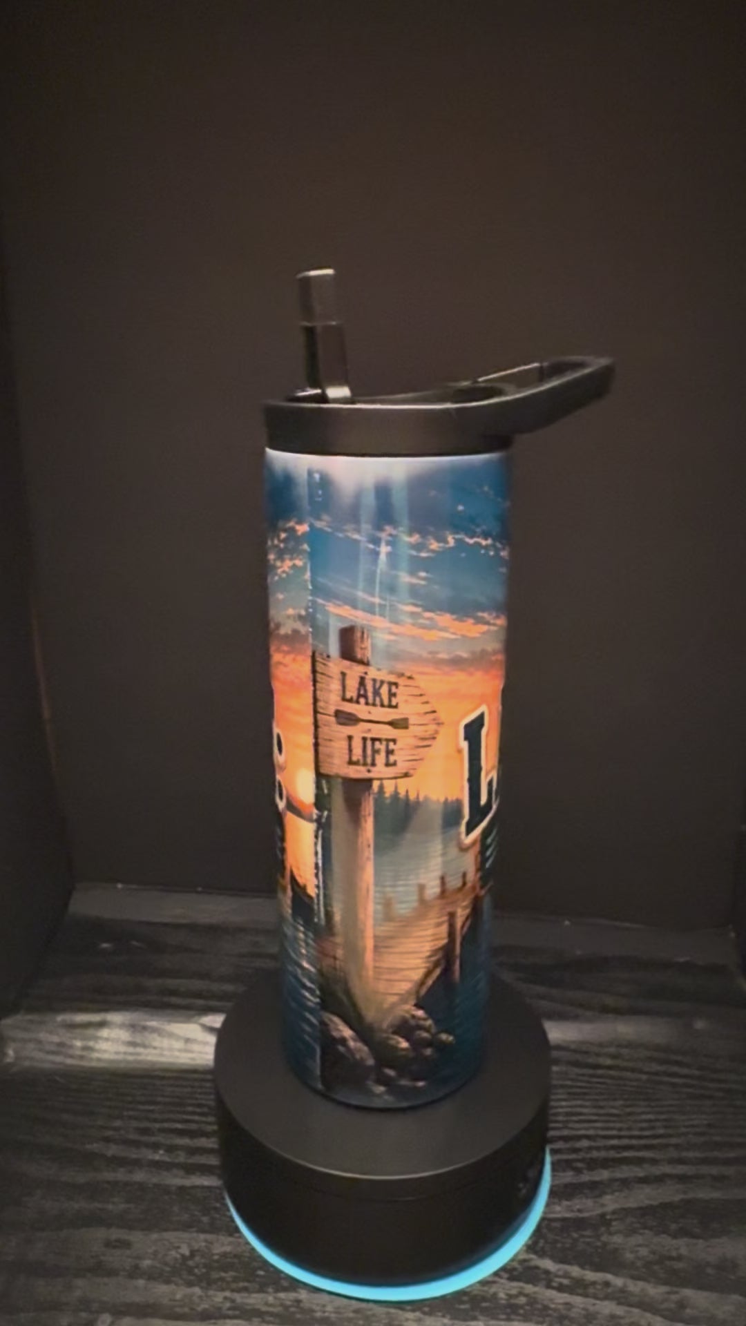 Lake Mode Activated 20oz Skinny Tumbler