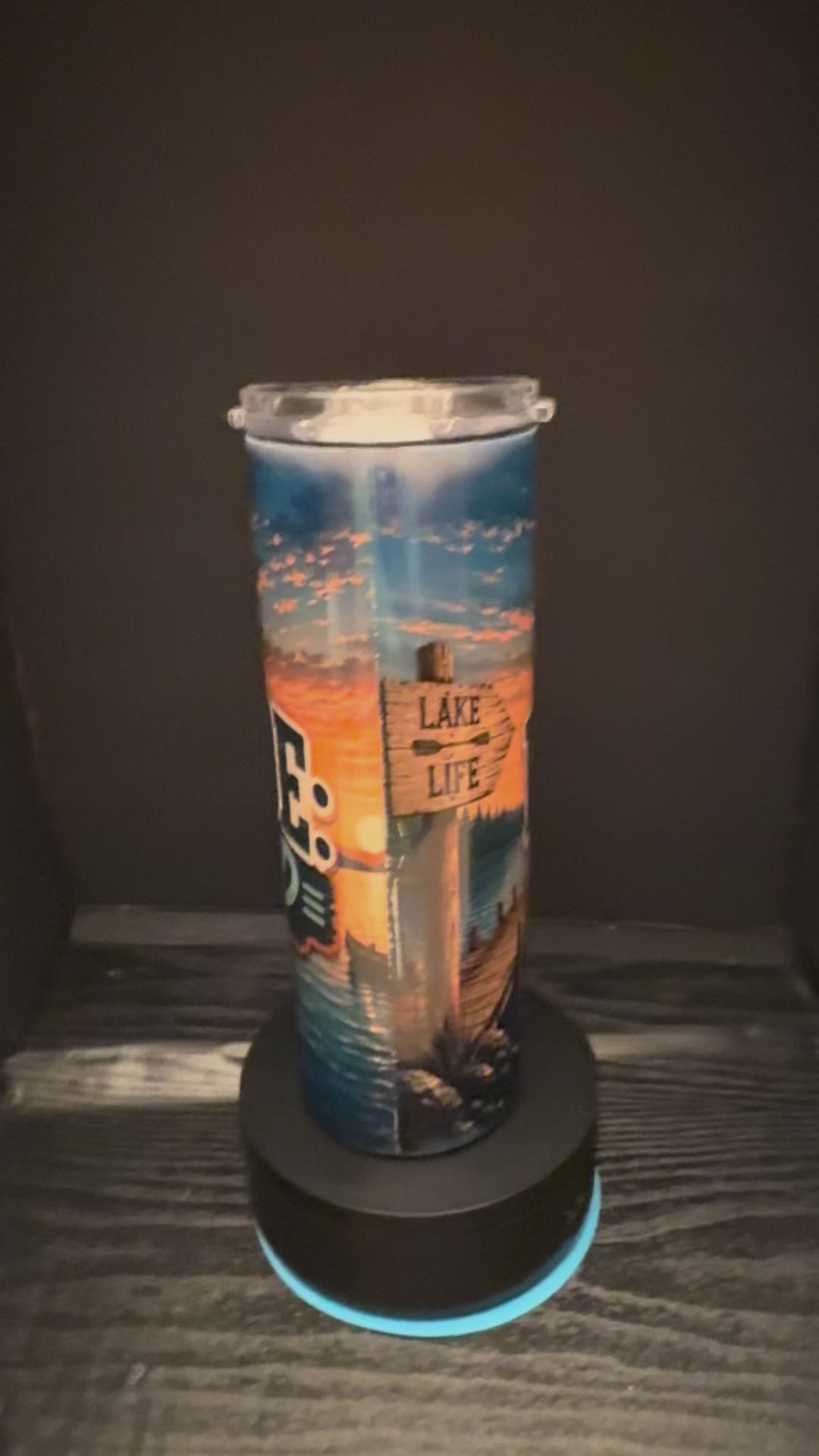 Lake Mode Activated 20oz Skinny Tumbler