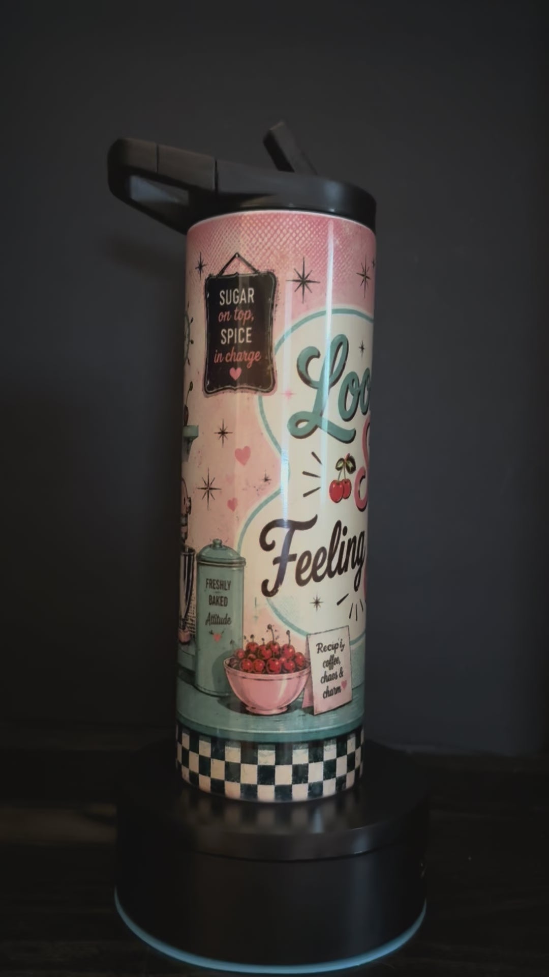 Looking Sweet, Feeling Spicy 20oz Skinny Tumbler