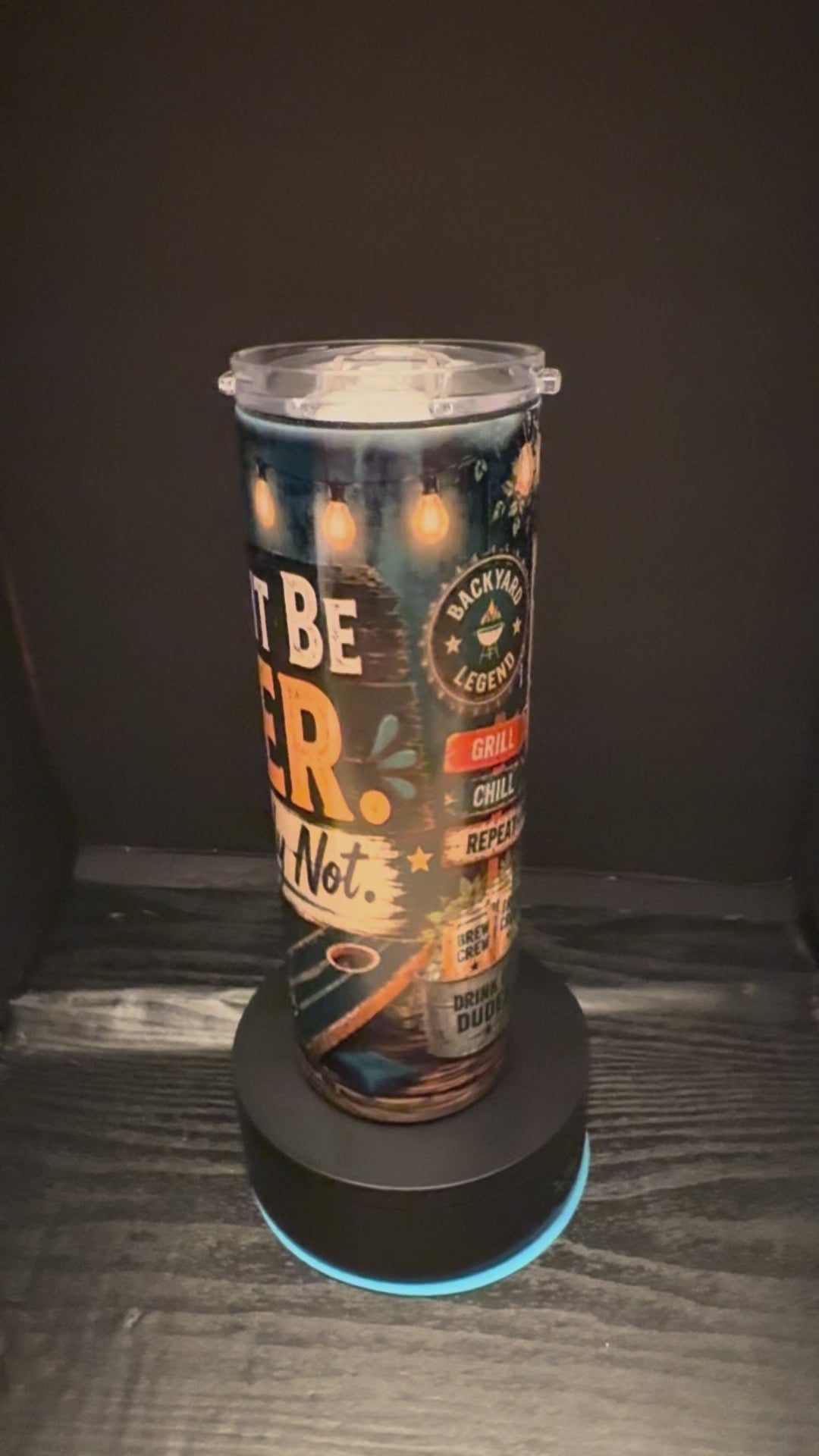 This Might Be Water. But Probably Not. 20oz Skinny Tumbler