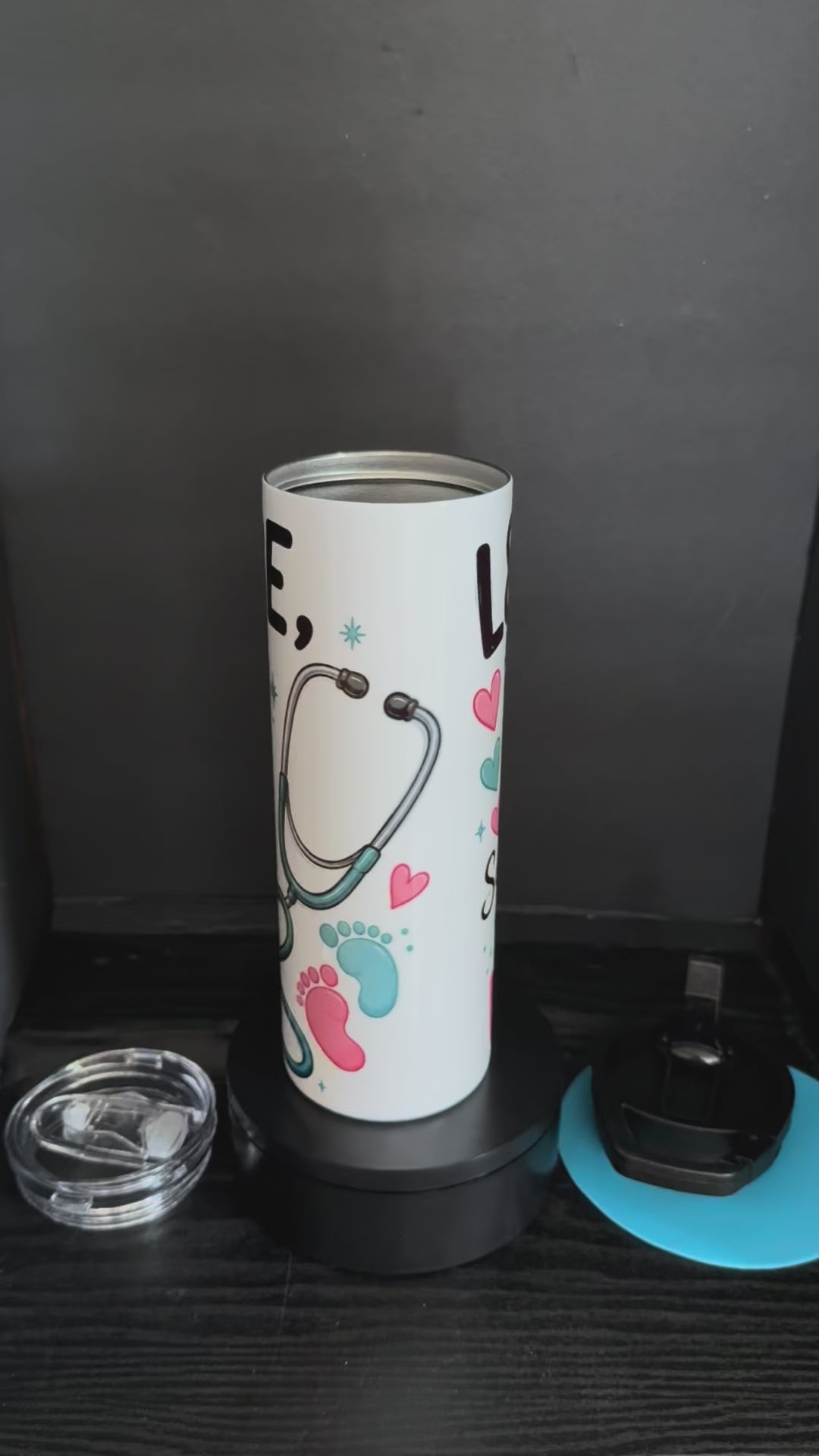 L&D Nurse: Bringing the Drama So You Can Meet Your Miracle - 20oz Skinny Tumbler