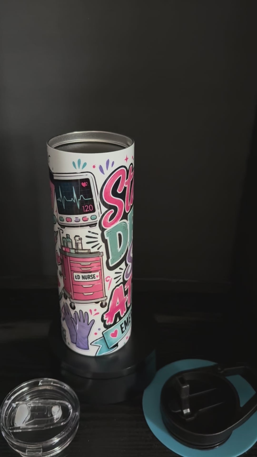Stabilizing Drama & Serving Attitude - Emergency Department - 20oz Skinny Tumbler