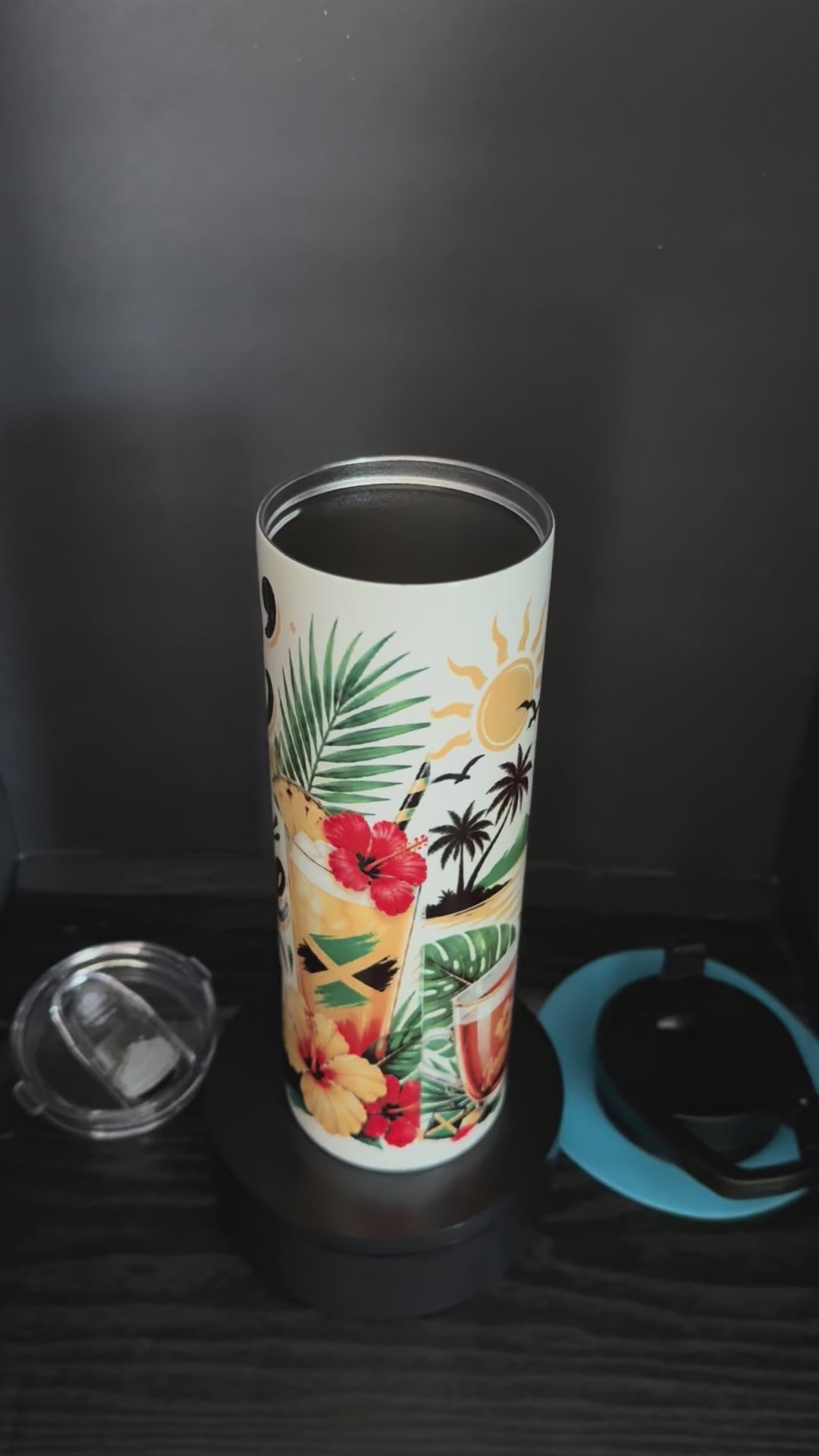 Sippin' Slow, Side-Eye Ready - 20oz Skinny Tumbler