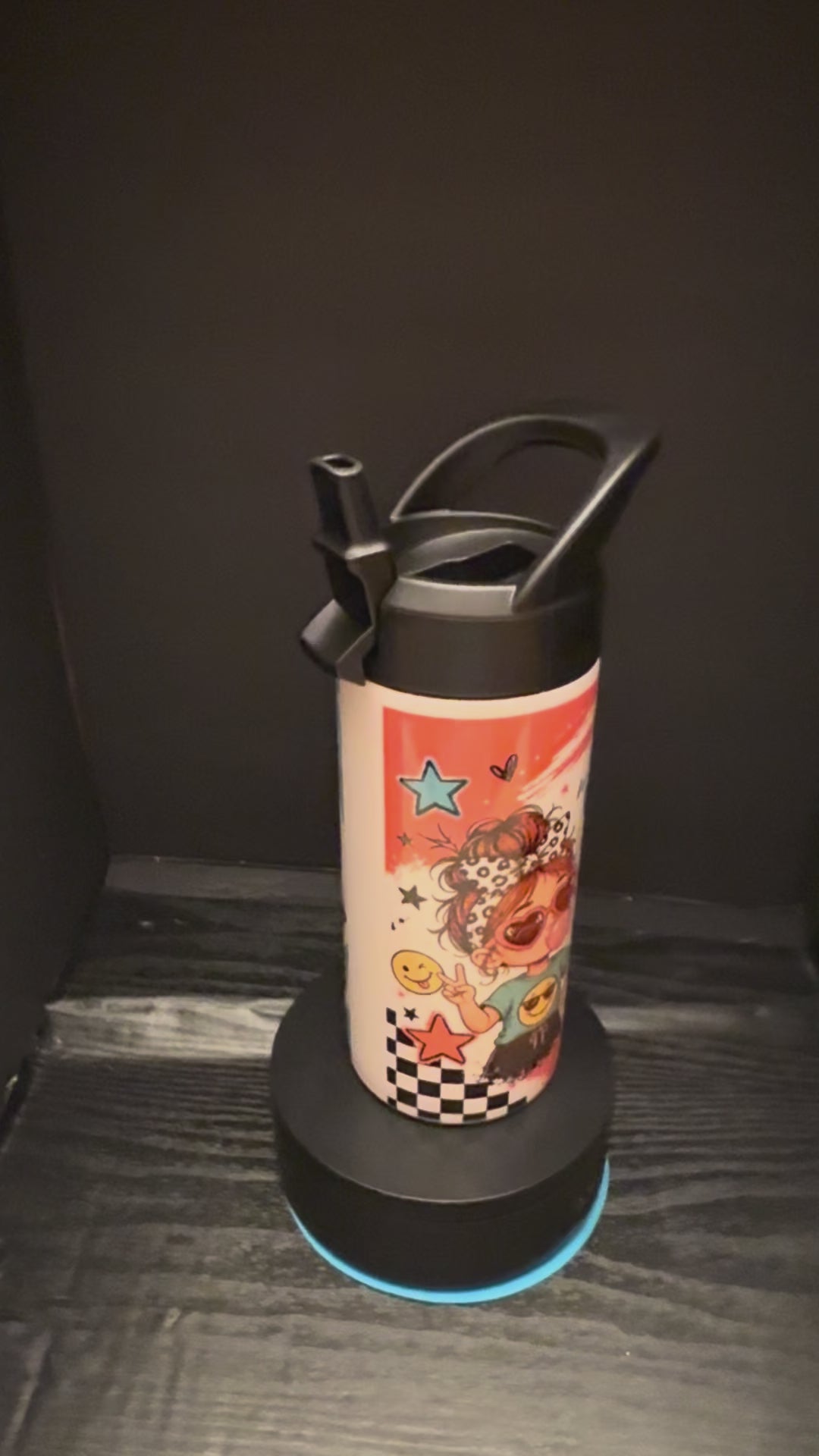 Too Cute to Listen 15oz Kids Tumbler