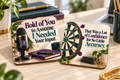 The Confidence, No Accuracy Duo - Set of 2 Ceramic Coasters