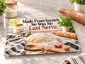 Made from Scratch. So Was My Last Nerve. - 11"x7.87" Glass Cutting Board