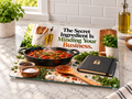 The Secret Ingredient Is Minding Your Business. - 11"x7.87" Glass Cutting Board