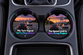 Drive Decisively, Debate Nothing — Car Coaster Set