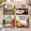 The Barely Behaved Quartet - Set of 4 Ceramic Coasters