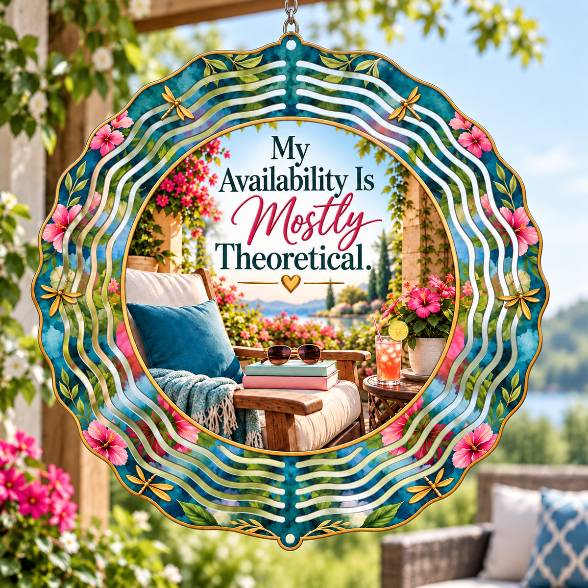 Available in Theory, Unreachable in Practice — 8-Inch Wind Spinner