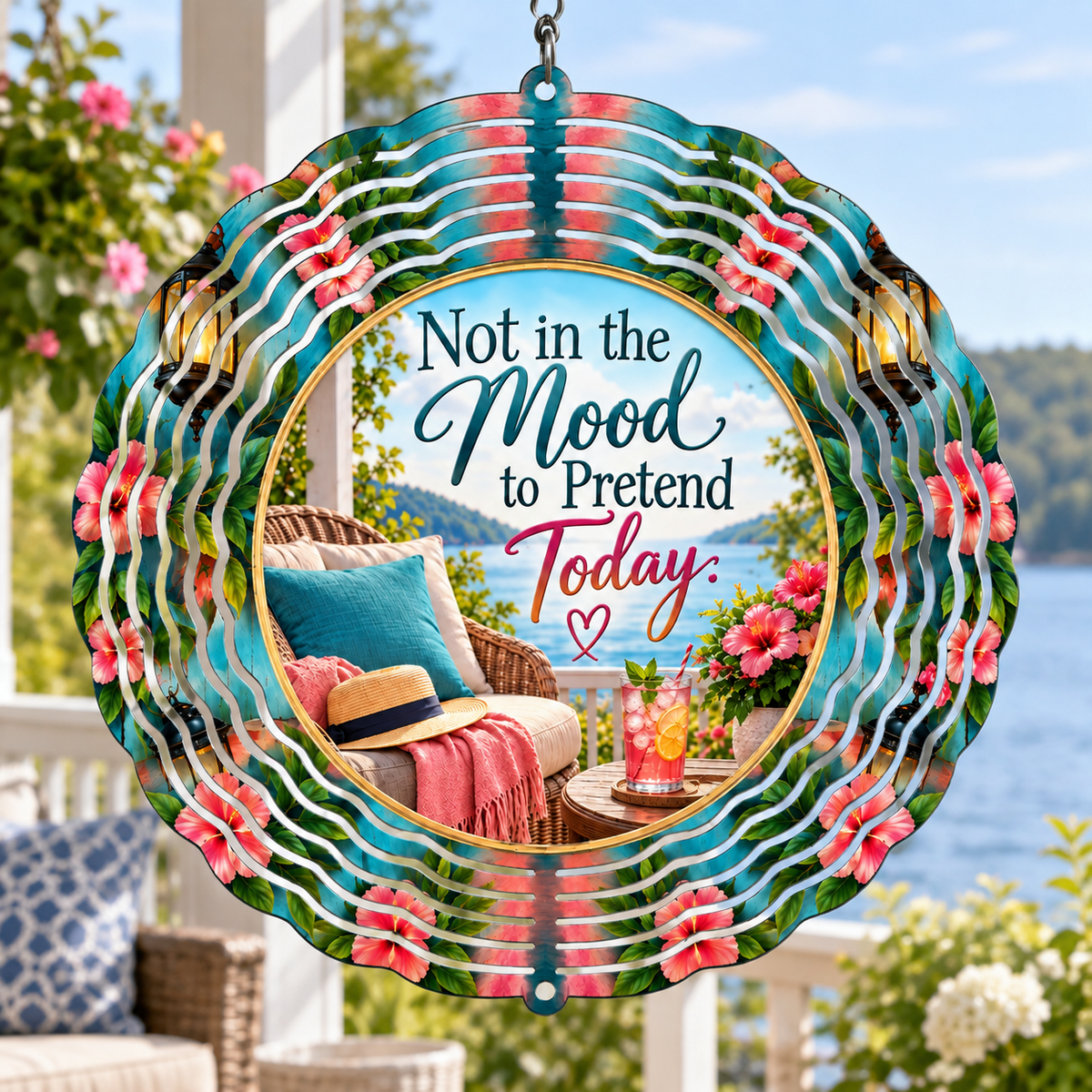 Authenticity On, Patience Off — 8-Inch Wind Spinner
