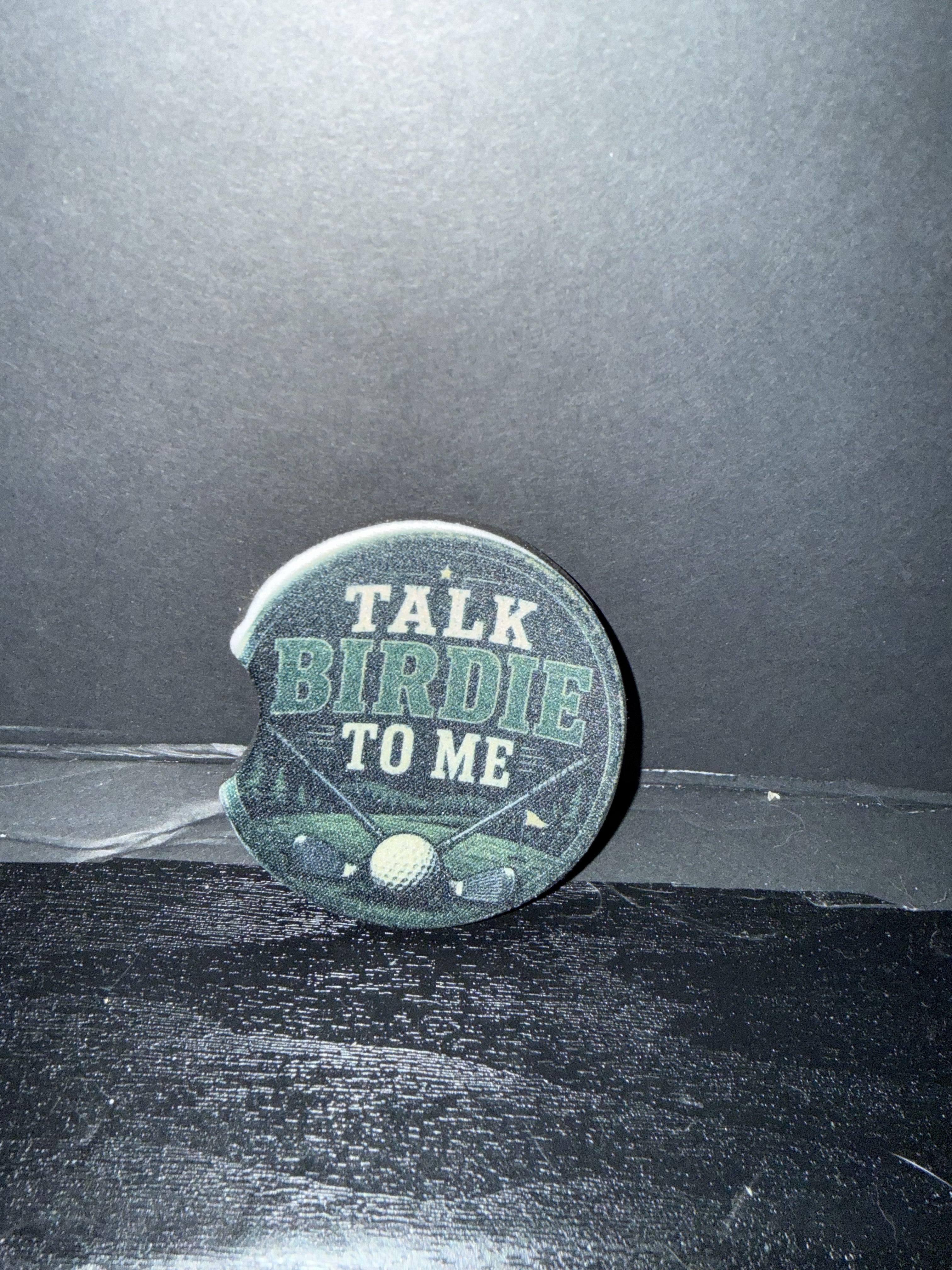 Car Coasters: Talk Birdie to Me