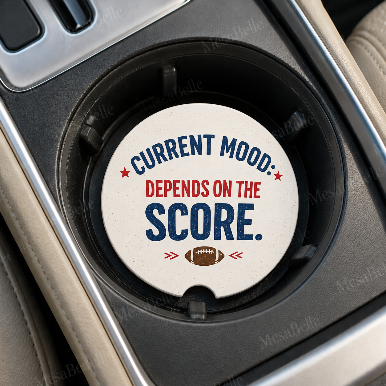 Current Mood: Depends on the Score — Car Coaster